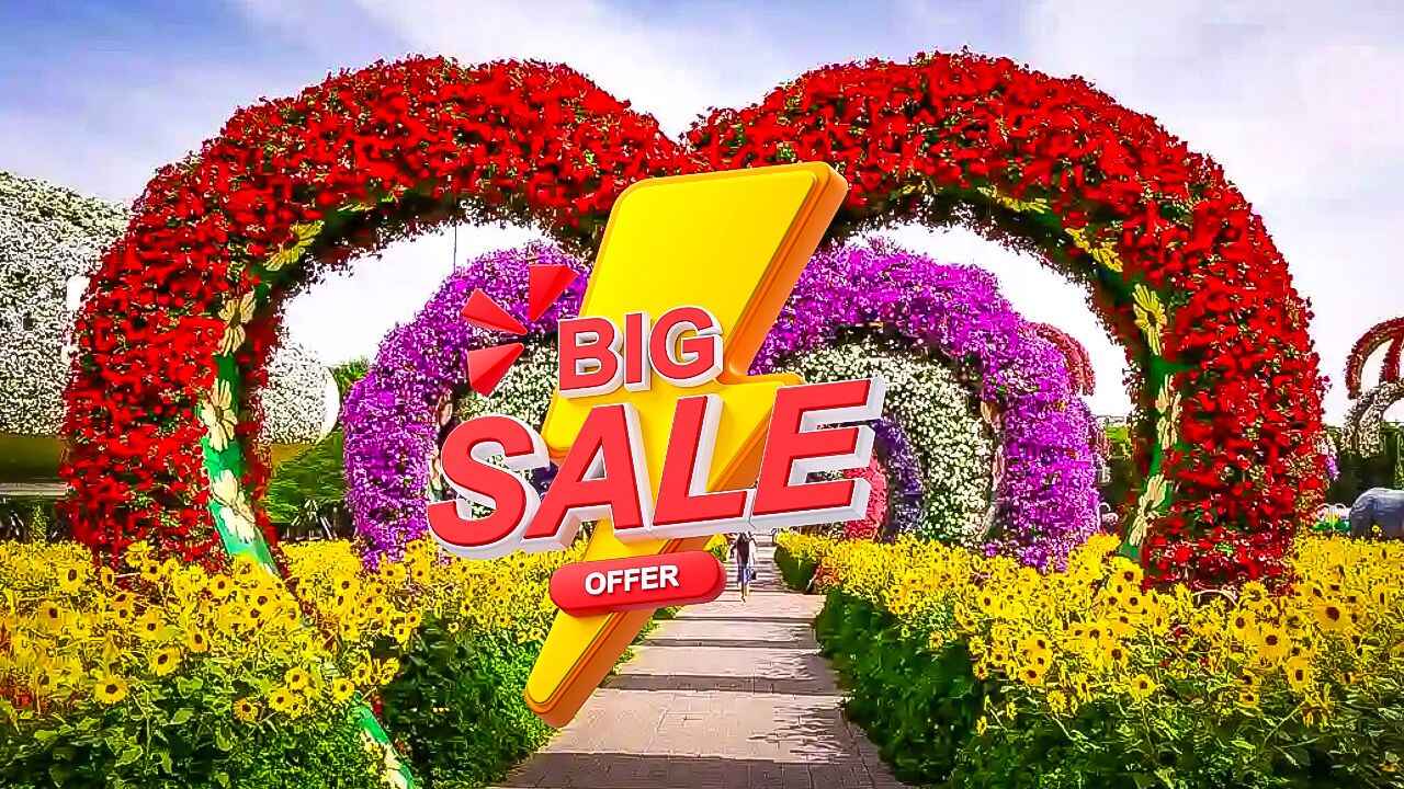 Dubai Miracle Garden Tickets